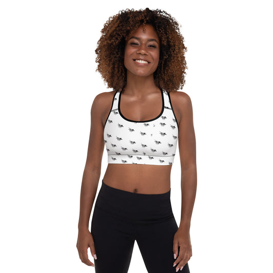 Roar All Over Me Padded Sports Bra